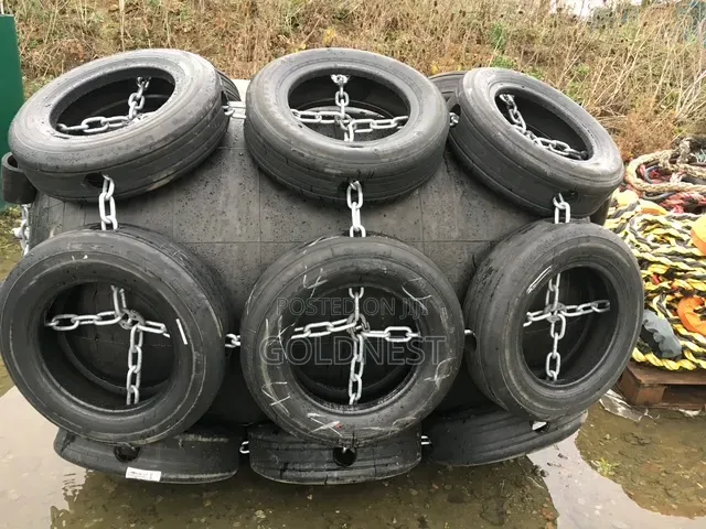 Ship Fender Equipment With Tire-Chainnet