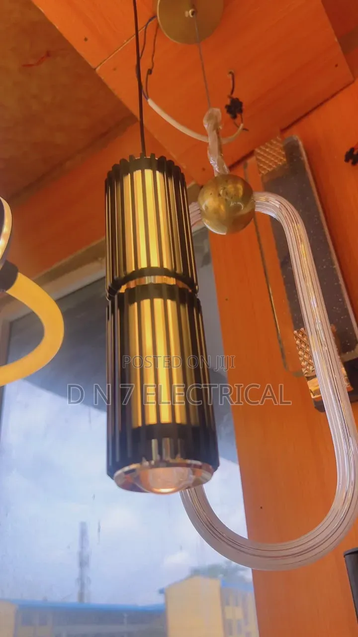 Luxury Black Pendant Light