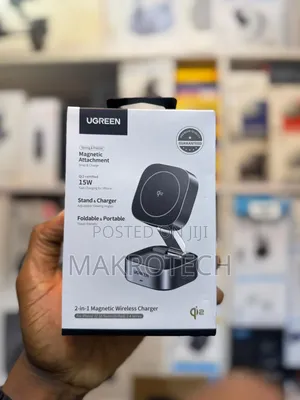 UGREEN 2-in-1 Qi2 Magnetic Foldable Fast Charging Station