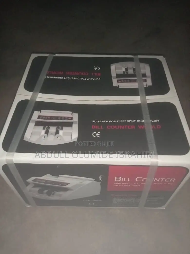 Automatic Bill Counting Machine With UV/MG Counterfeit Detector