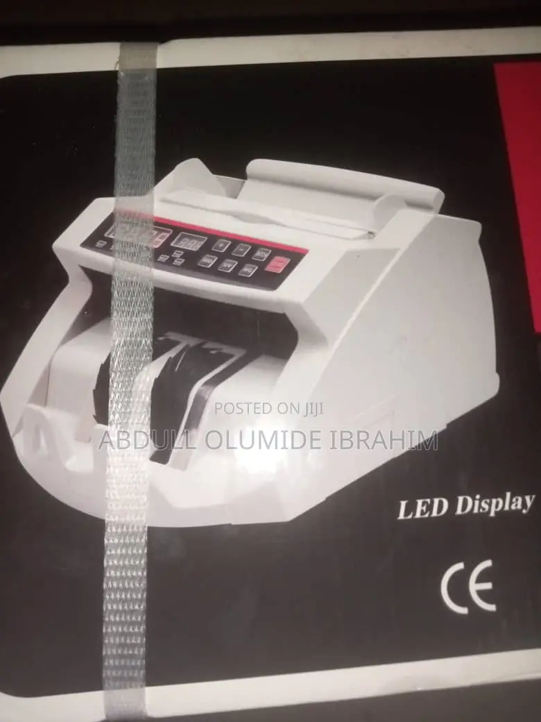 Automatic Bill Counting Machine With UV/MG Counterfeit Detector