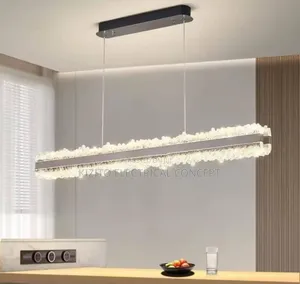 Dropping Crystal Dining Pendant Lamp
