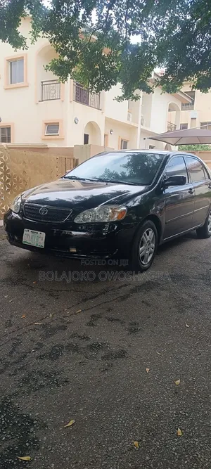 Toyota Corolla 2005 Black