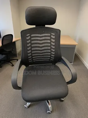 Office Task Chair With Headrest
