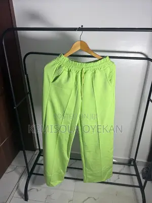 Plain Palazzo Joggers