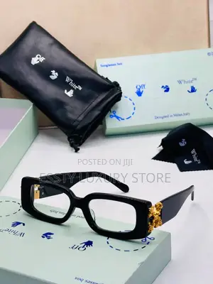 High Quality Luxury Off-White Sunglasses