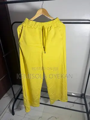 Plain Palazzo Joggers