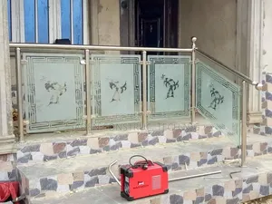 Custom Glass Handrail