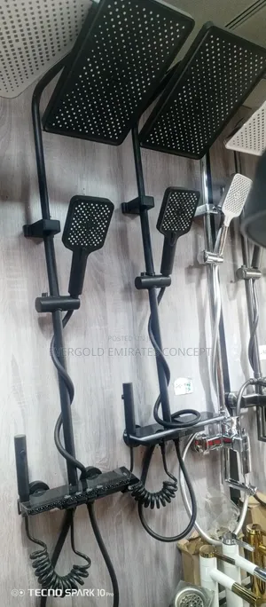 Luxury Hot and Cold Shower Mixer With Led Light Available