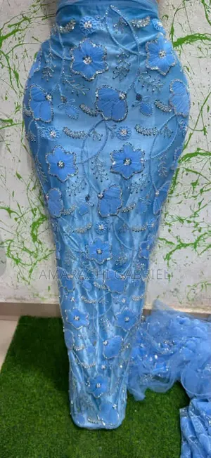 Beaded Lace Fabrics