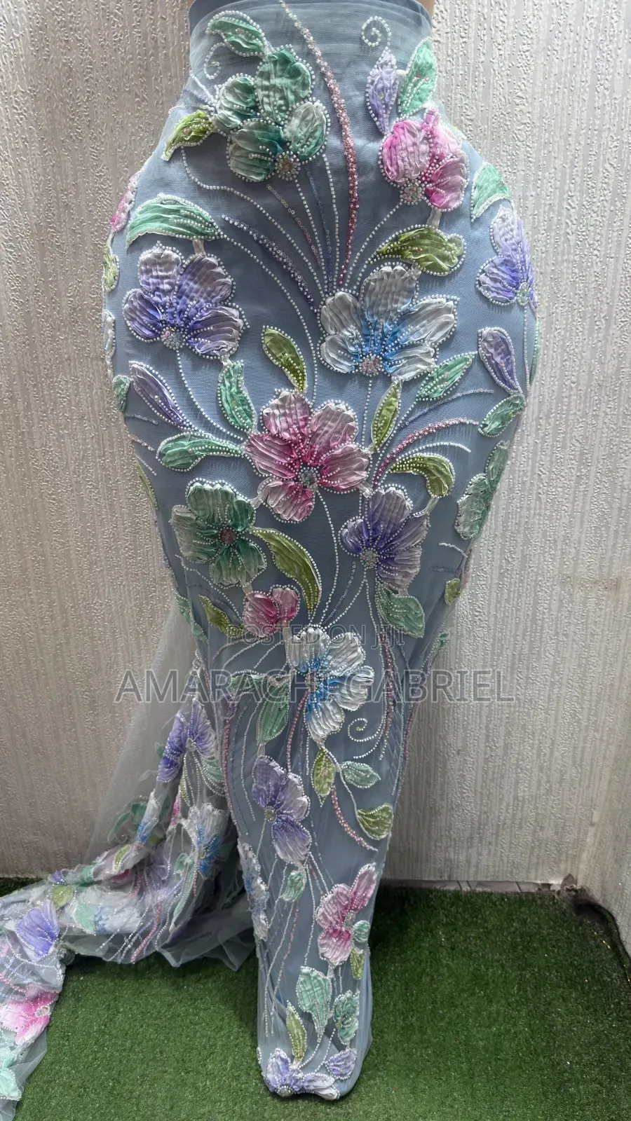 Beaded Lace Fabrics