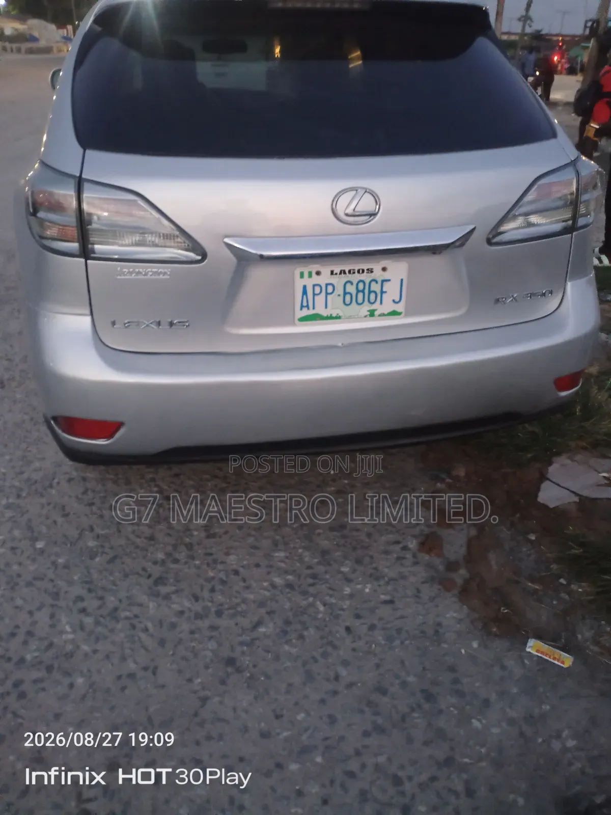 Lexus RX 2010 Silver