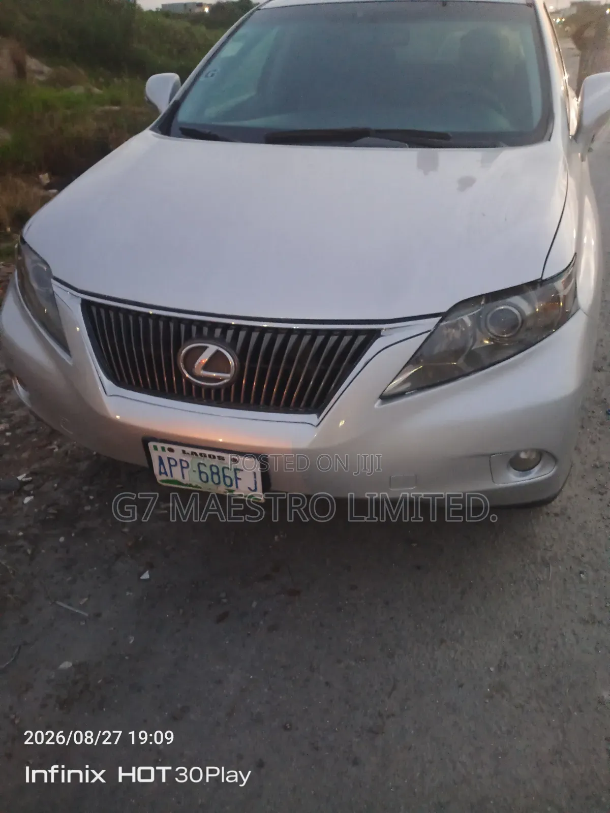 Lexus RX 2010 Silver