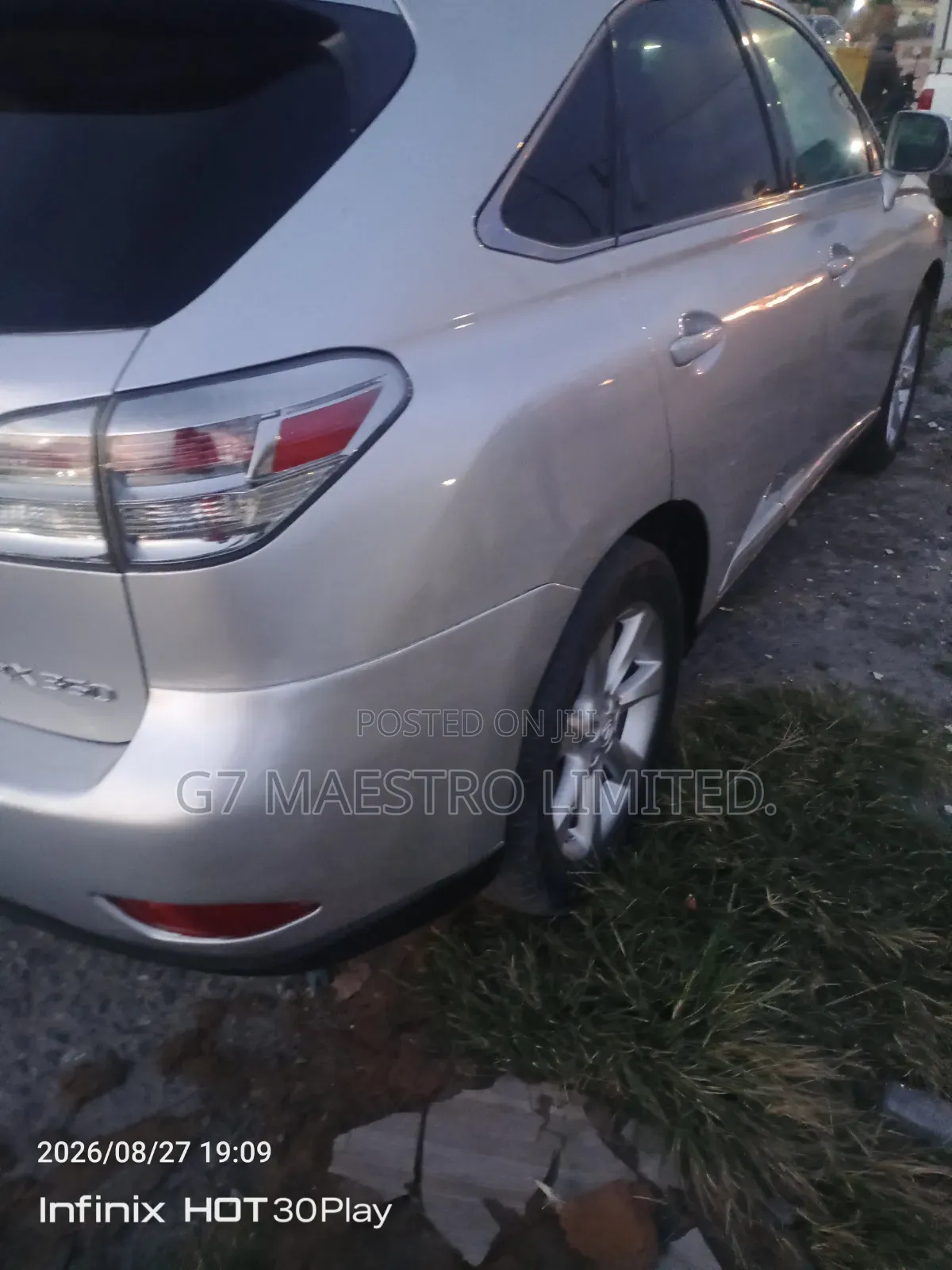 Lexus RX 2010 Silver