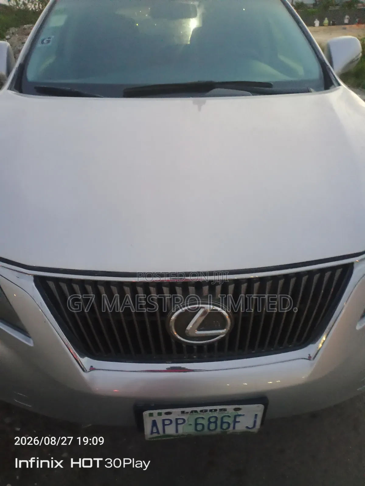 Lexus RX 2010 Silver