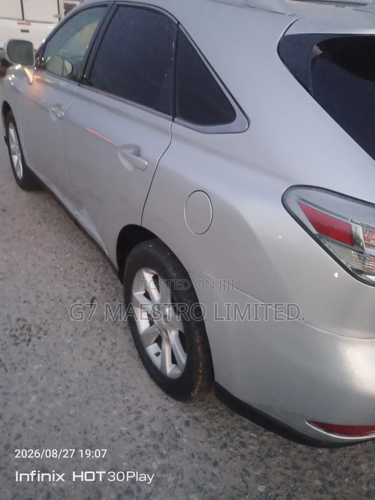 Lexus RX 2010 Silver