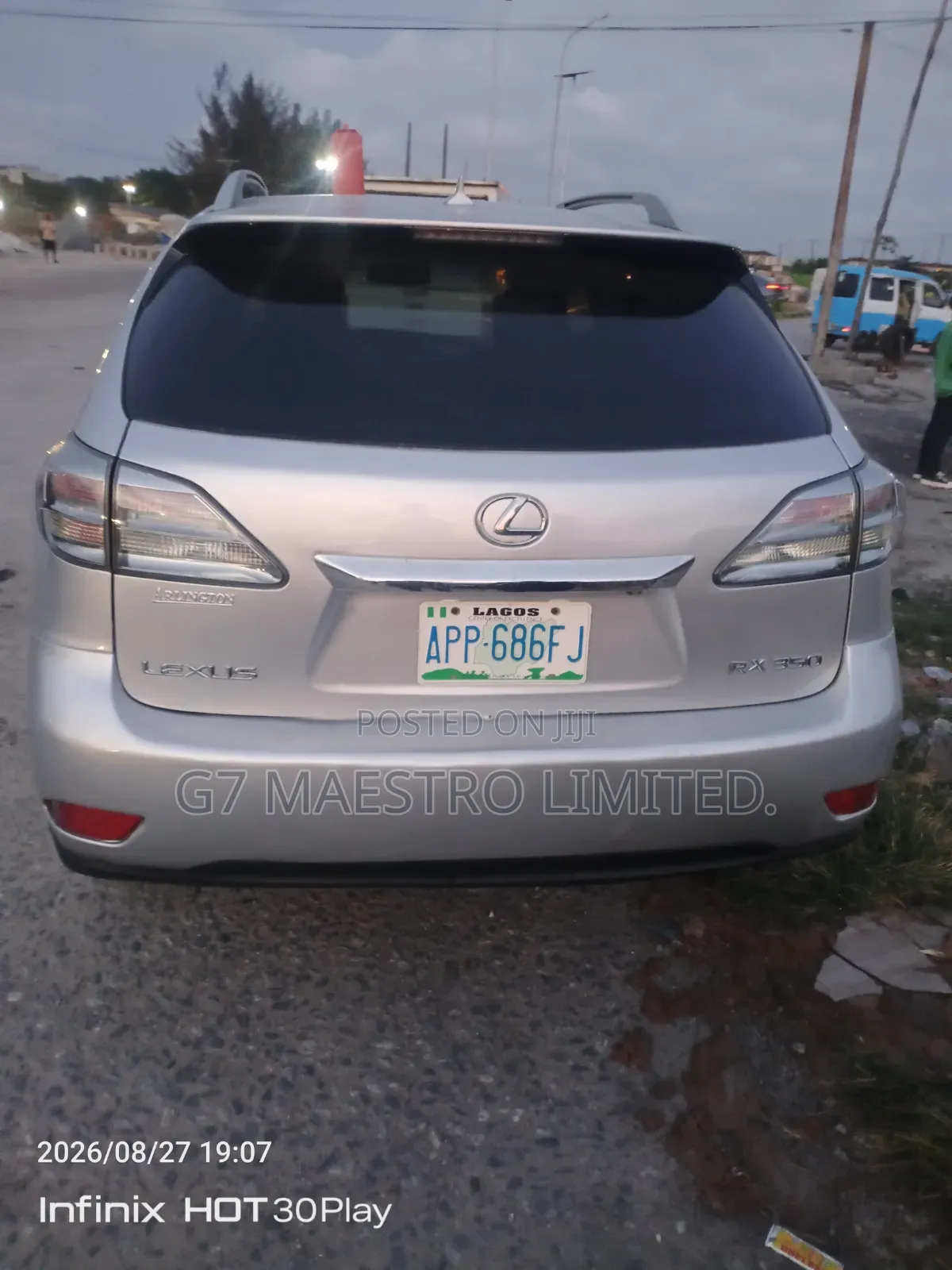 Lexus RX 2010 Silver