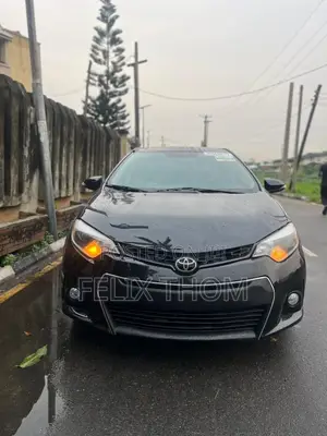 Toyota Corolla S 4dr Sedan (1.8L 4cyl CVT) 2015 Black