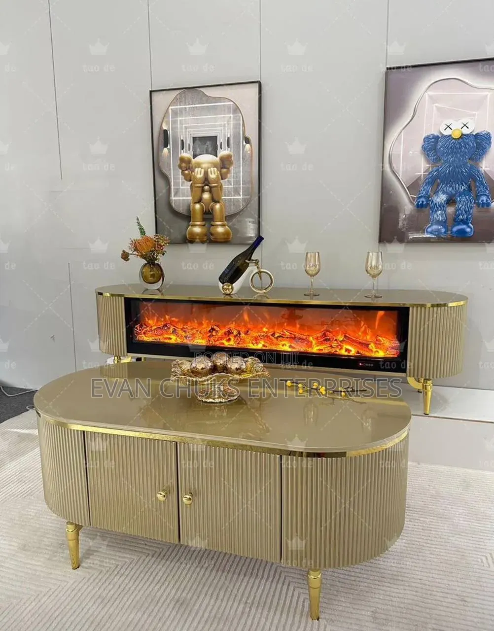 TV Stand and Centre Table