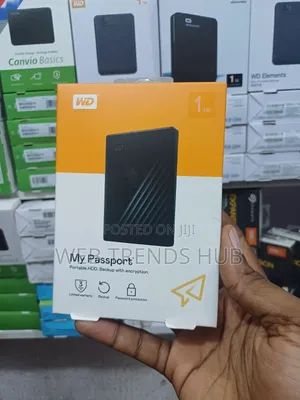 Western Digital (WD) My Passport 1TB External Hard Drive