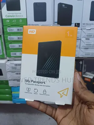 Western Digital (WD) My Passport 1TB External Hard Drive