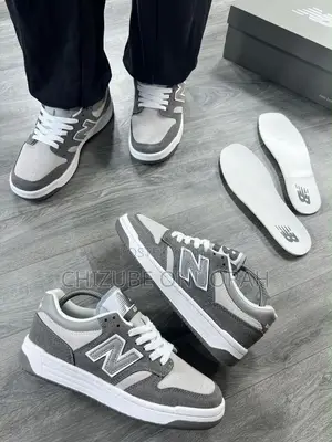 New Balance 480 White Grey Sneakers