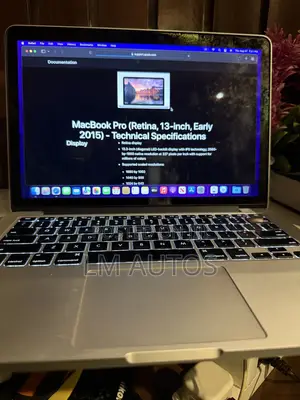 Laptop Apple MacBook Pro 2015 8GB Intel Core i5 SSD 128GB