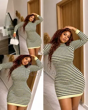 Body Con Short Gown