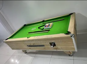 HDF 7ft Marble & Coin Snooker Table