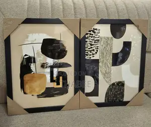 Modern Neutral Abstract Wall Art – 2-Piece Set