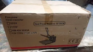 Heavy Duty Heat Press Machine – Digital Temperature E-Brother 38x38c