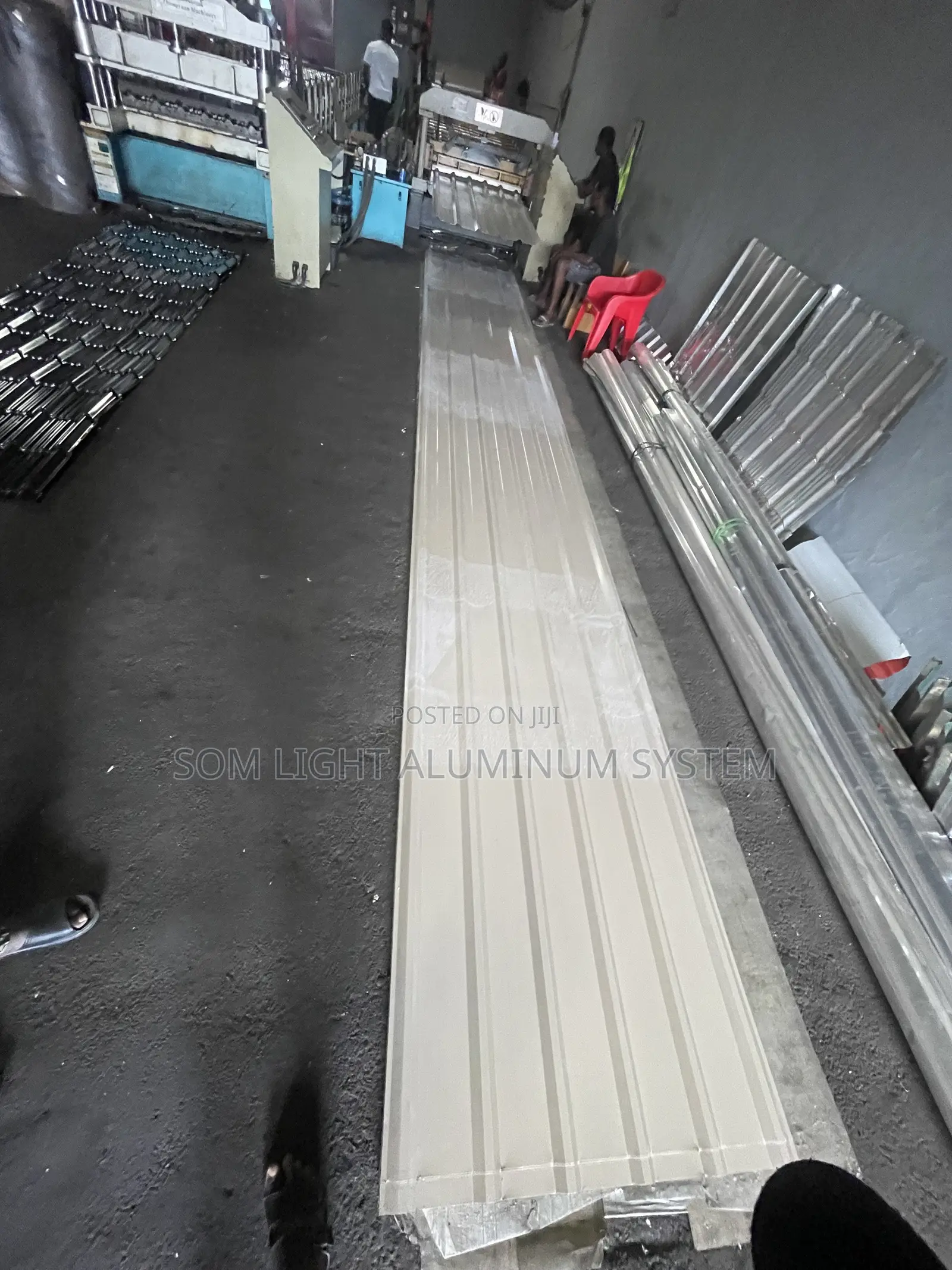 0.58 Beige Color Aluminum Roofing Sheet