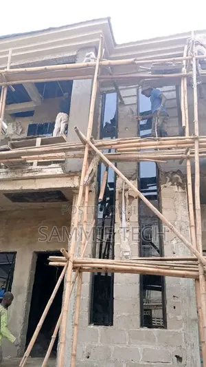 Framless Window With Inner Burglaries and Net