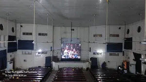 Church LED Screen Installation Lagos | LED Display Installer