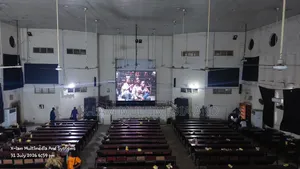 Church LED Screen Installation Lagos | LED Display Installer