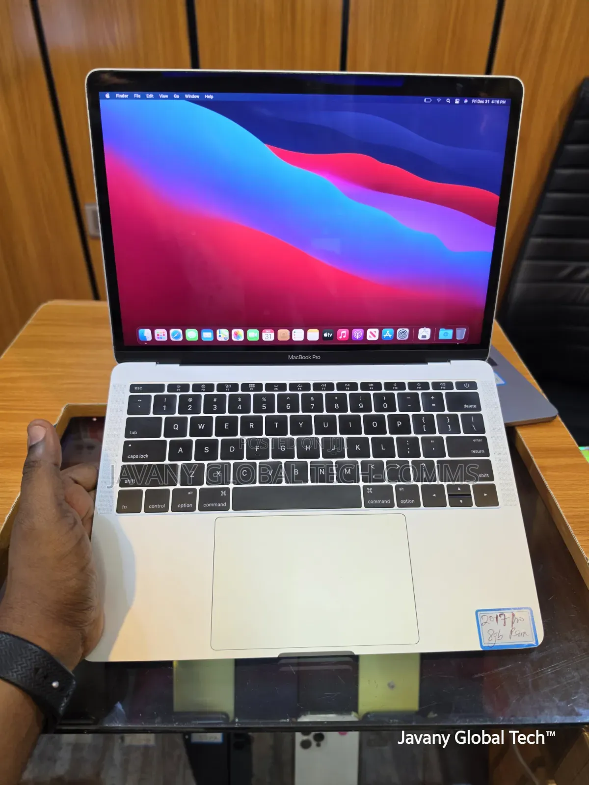Laptop Apple MacBook Pro 2017 8GB Intel Core i5 SSD 128GB