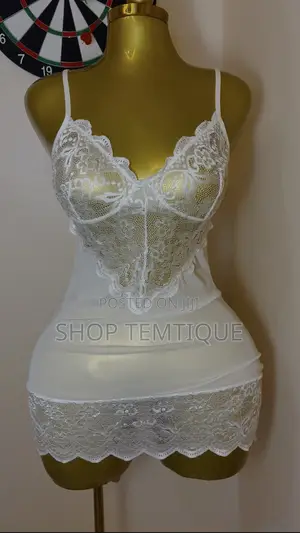 Lace Gown and Robe Set