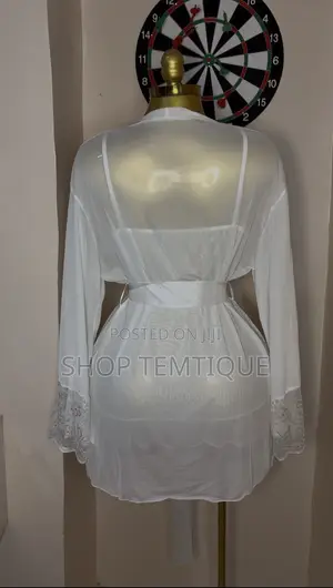 Lace Gown and Robe Set