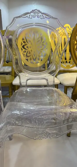 Clear Princess Chair