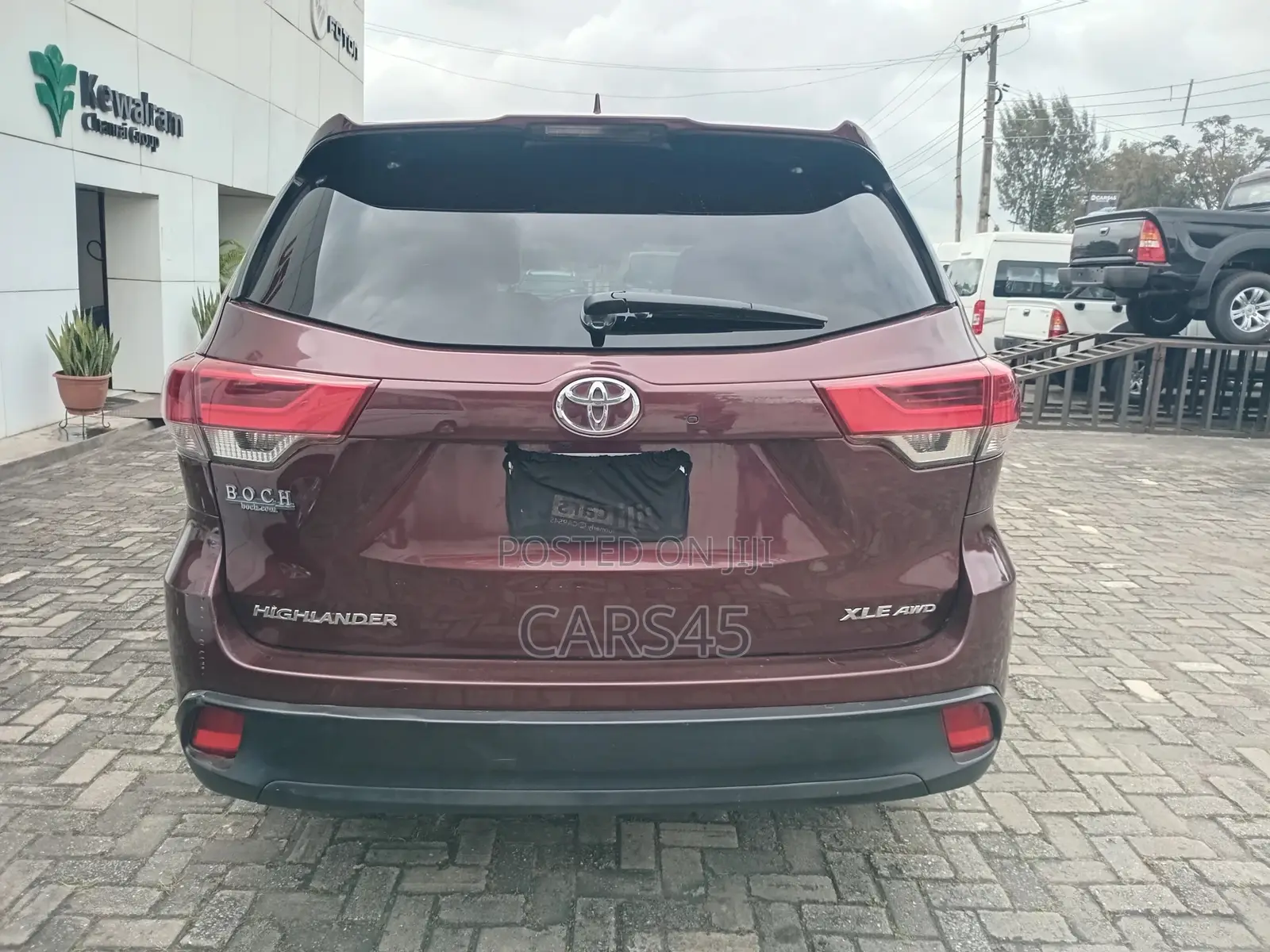 Toyota Highlander 2018 Red