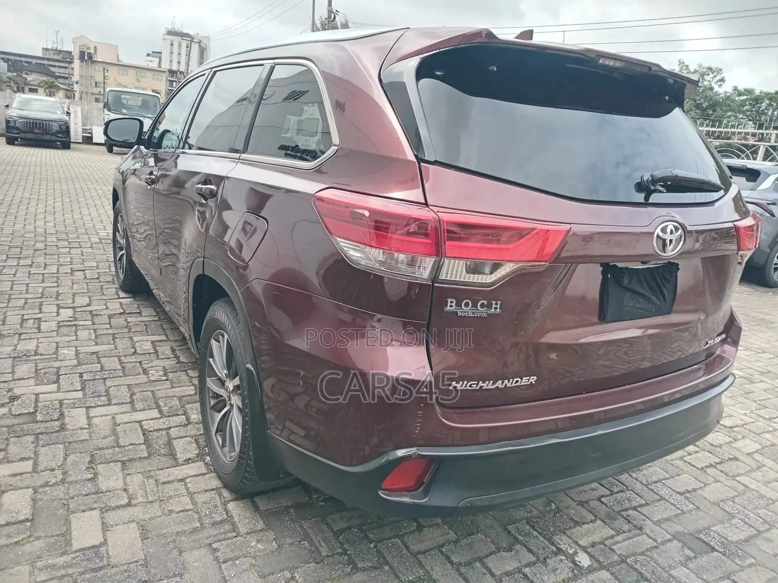 Toyota Highlander 2018 Red