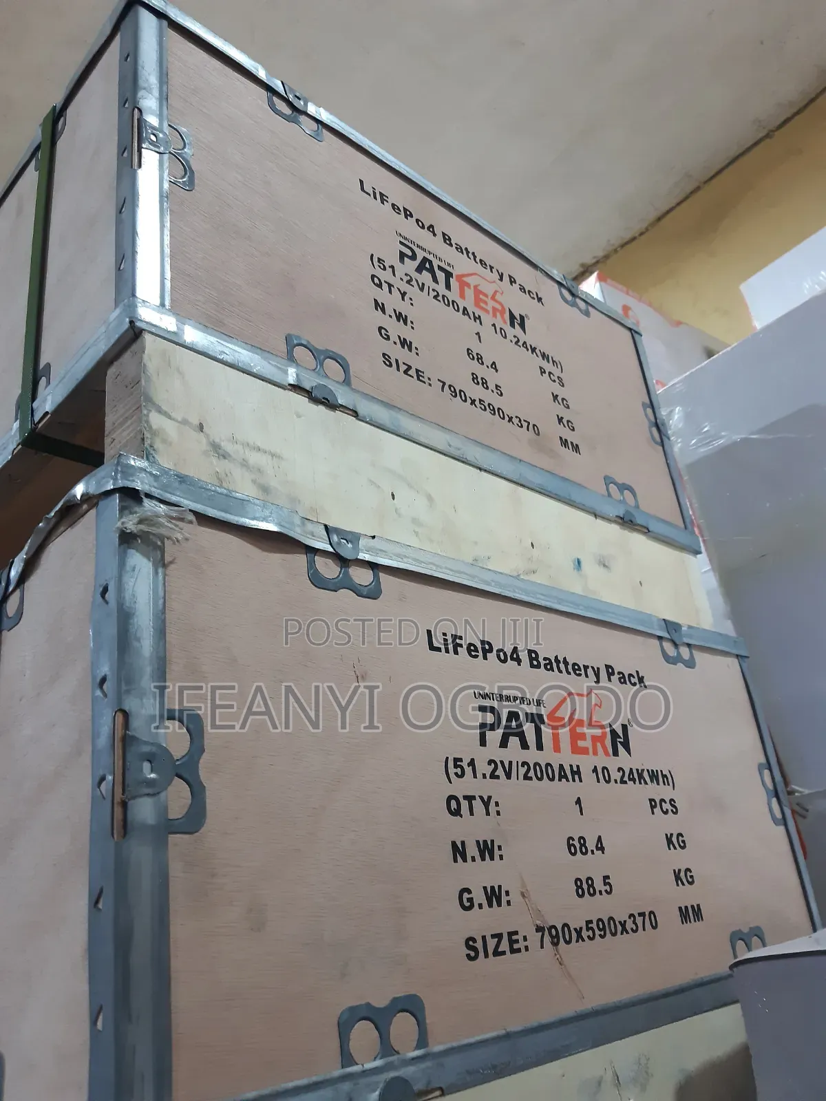 10.24kwh 51.2v Brand New Pattern Lithium Battery
