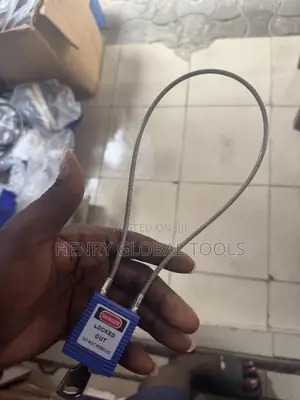 LOTO Safety Lockout Padlock With Cable