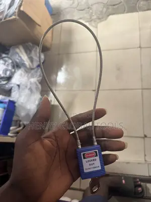 LOTO Safety Lockout Padlock With Cable