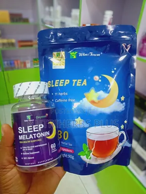 Sleep Melatonin and Sleep Tea(clears Brain Fog and Supports Memory)