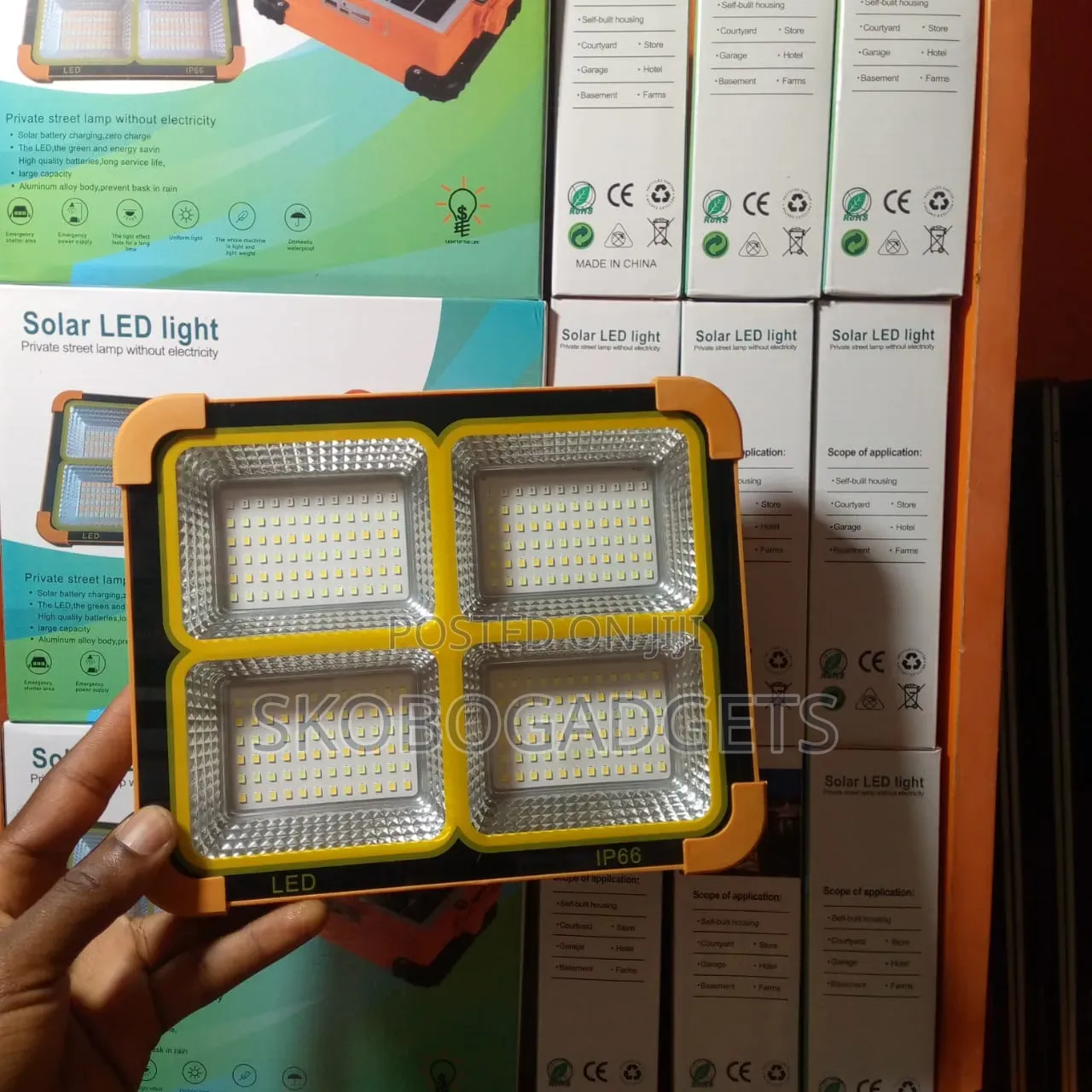 Solar LED Security Light