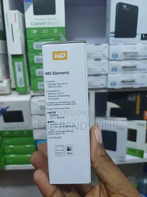 Western Digital (WD) Elements 1TB External Hard Drive