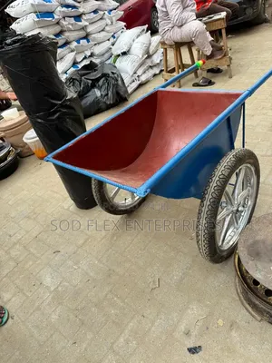 Industrial/Heavy Duty With Big Tires Wheelbarrow for Construction🚧