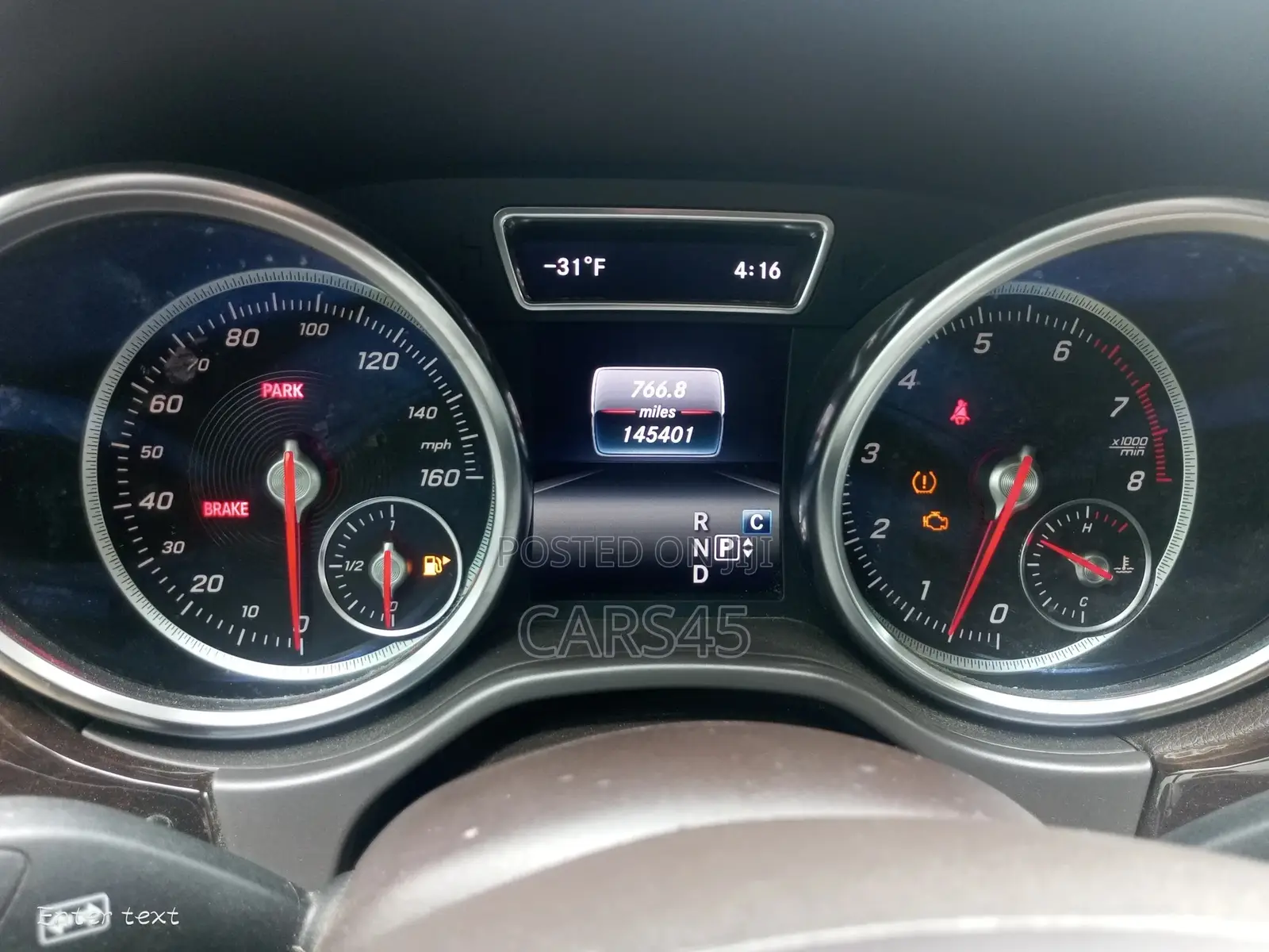 Mercedes-Benz GLE-Class 2018 Black