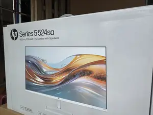 HP Series 524sa 23.8" FHD Display Monitor With Built-in Speakers